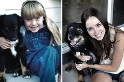До и после: 24 фотографий собак, которые выросли вместе со своими владельцами 