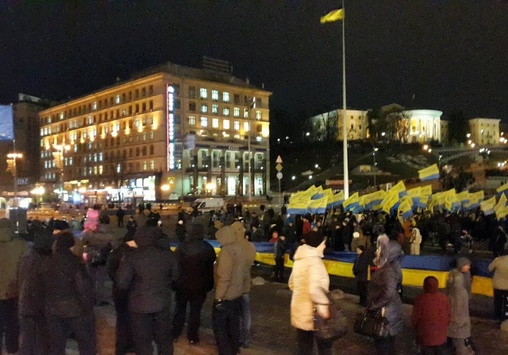 День гідності і свободи: на Майдані у Києві збираються люди 