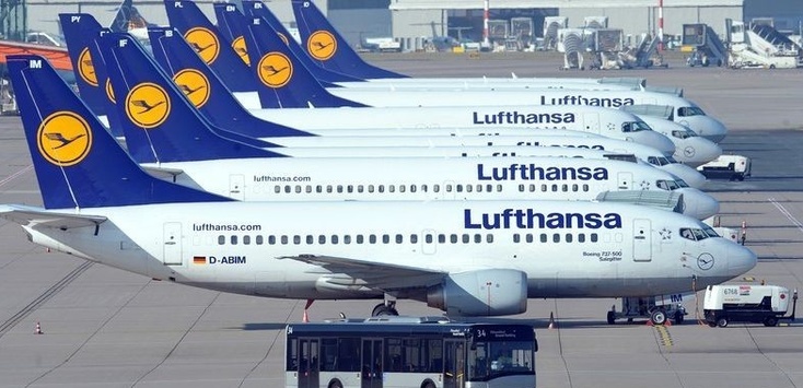 У четвер у «Борисполі» скасують сім рейсів через страйк Lufthansa