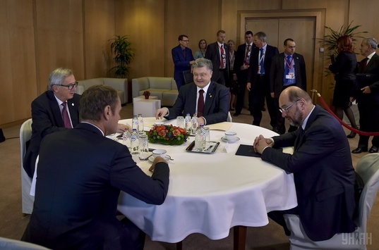 Саміт Україна-ЄС - У Брюсселі завершились переговори Порошенка з керівництвом ЄС