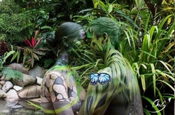 В объятиях природы: живописный боди-арт, глядя на который замирает сердце 