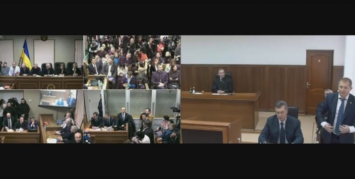 Суд з Януковичем оголосив перерву через відсутність обвинувачених 