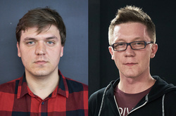 Василь Полонський і Сергій Єрженков