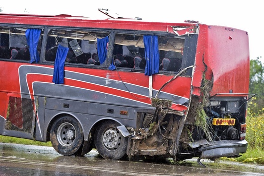 Автобус з 12 українцями потрапив у ДТП в Росії: є травмовані 