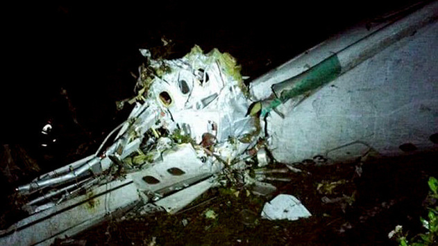 Опубліковано останні слова пілота авіалайнера, який розбився в Колумбії 