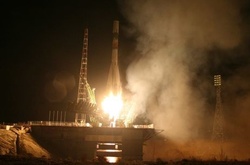 Опубліковано відео падіння російського космічного корабля