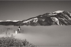 Неймовірні чорно-білі фотографії пейзажів Словенії