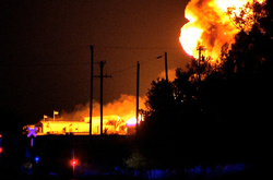 Вибух у Донецьку