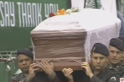 В Бразилії провели церемонію прощання із загиблими футболістами та журналістами