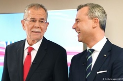  Александер ван дер Беллен та Норберт Гофер  