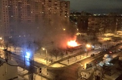 На Березняках сталася сильна пожежа