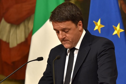 Прем'єр Італії Ренці оголосив про намір піти у відставку