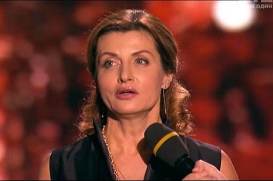 Марина Порошенко подарила микрофон участнице шоу «Голос.Діти»