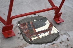 Відкриття будівництва телевежі поруч з окупованим Кримом