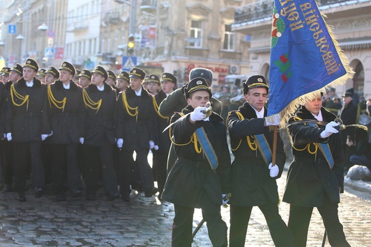 У Львові відбувся масштабний військовий парад до 25-річчя ЗСУ