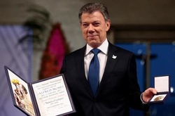 Президенту Колумбії в Норвегії вручили Нобелівську премію миру