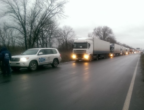 У Луганськ прибув найбільший гуманітарний конвой ООН