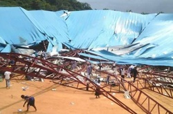 В Нігерії обвалився дах церкви