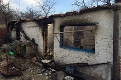 В Авдіївці зруйновано будинок