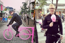 С улыбкой и сладкой ватой в руках: 11 неожиданных снимков исландской полиции в Instagram