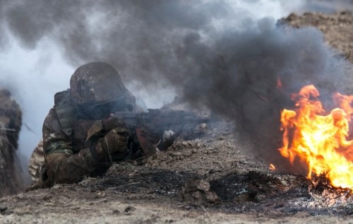 Бойовики збільшили інтенсивність обстрілів українських позицій, – штаб АТО