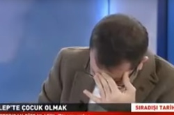 Ведучий турецького каналу заплакав в прямому ефірі: дітей в Алеппо змушені оперувати без наркозу