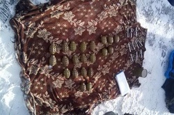 СБУ на Сумщині затримала жінку з 22 бойовими гранатами біля газової котельні