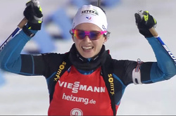 Шевальє виграла гонку переслідування Кубка світу з біатлону