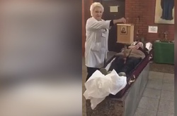 Вечірка у московському морзі. Опубліковано відеодоказ