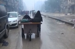 Два погляди на Алеппо. Радісні натовпи або засмучені діти?