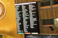 Результати голосування в Генасамблеї ООН