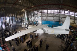 Як Порошенко презентував новий літак Ан-132D. Фотогалерея