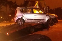 У столиці затримали пом'яту машину з наркоманом за кермом (ФОТО)