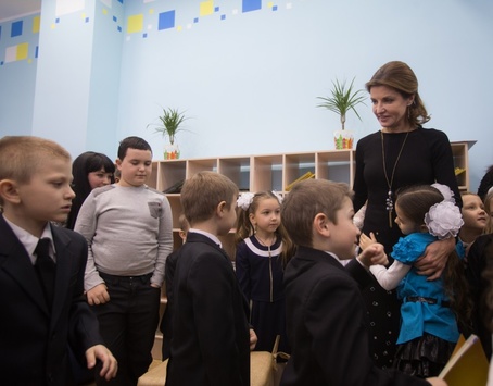 Марина Порошенко у Запоріжжі відкрила Медіатеку для дітей. Фотогалерея