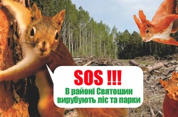 Мешканці Борщагівки б'ють на сполох. Столиця може втратити 40 га лісу