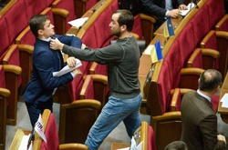 Нардеп Кишкар розповів подробиці бійки з Головком у Раді