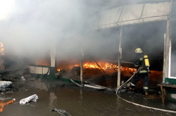 Пожежа на «Даринку» в Києві