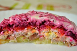 Салат «Оселедець під шубою»