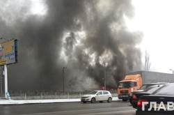 Пожежа на ринку біля «Лісової» 