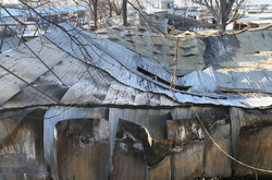 Наслідки пожежи на ринку секонд-хенду