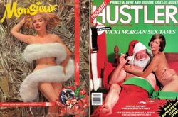 Горячие снегурочки на новогодних обложках старых журналов 