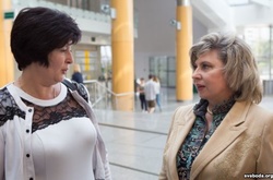  Уповноважені з прав людини України і Росії Валерія Лутковська та Тетяна Москалькова. Архівне фото 