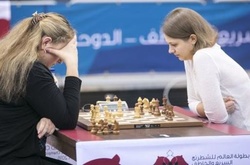 Українка  впевнено лідирує на чемпіонаті світу зі швидких шахів