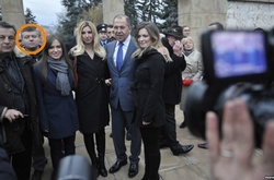  Міністр закордонних справ РФ Сергій Лавров та Неманья Рістіч (зліва), Белград, Сербія, 12 грудня 2016 року 