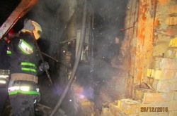 Внаслідок пожежі на Київщині загинув чоловік