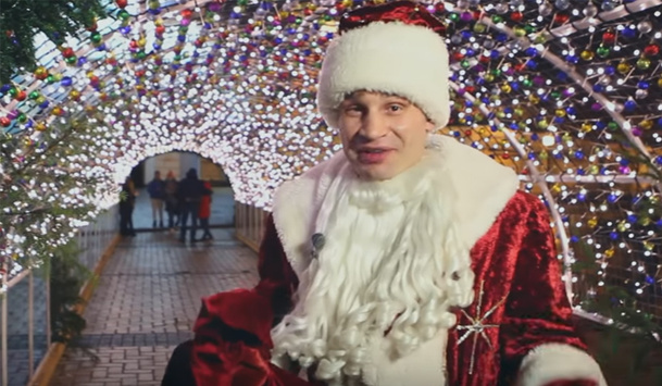 Мер Києва привітав киян та гостей столиці з Новим роком та Різдвом Христовим