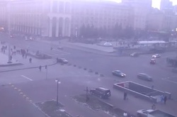 Дороги Києва незвично порожні від автотранспорту