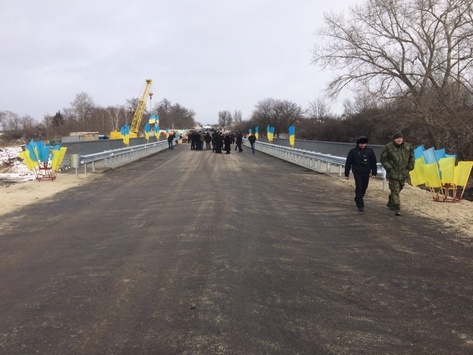 В Донецькій області відновили два раніше зруйнованих моста