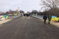 В Донецькій області відновили два раніше зруйнованих моста