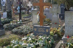  Могила Олександра Олеся у Празі 